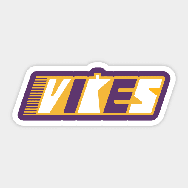 '22 VIKES Sticker by mjheubach